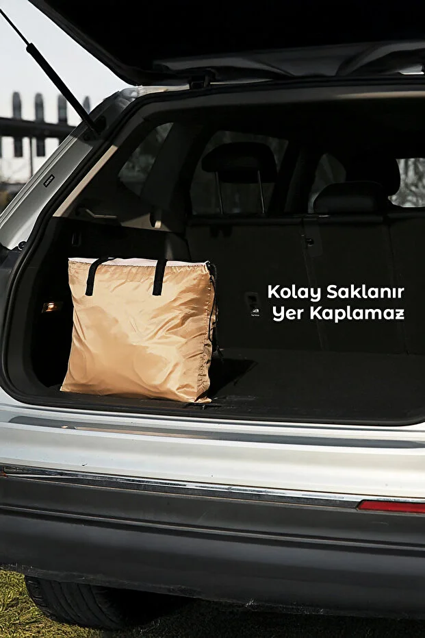 Kendi kendine şişen otomatik çift kişilik yatak